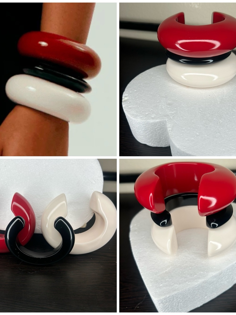 Small Bangle in black - Neeka
Studios